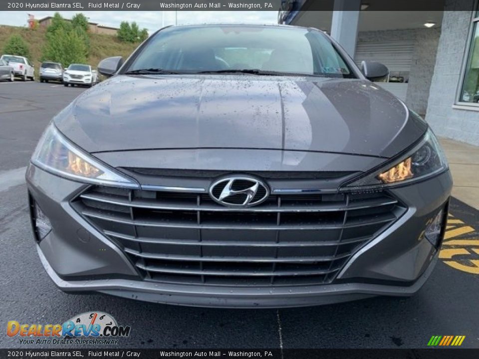 2020 Hyundai Elantra SEL Fluid Metal / Gray Photo #8