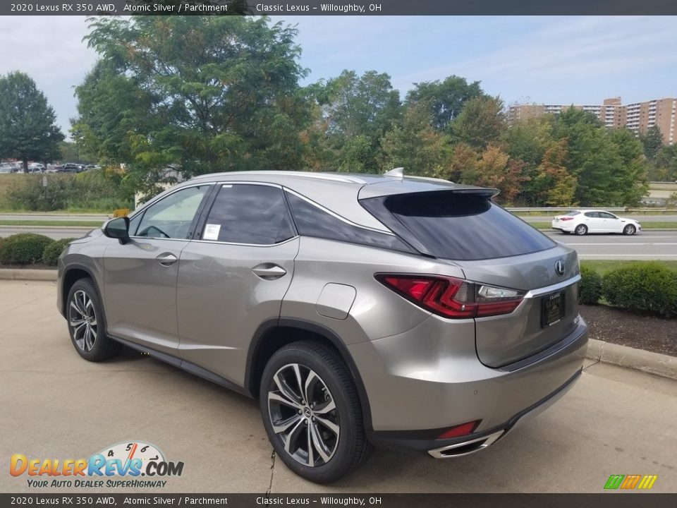 Atomic Silver 2020 Lexus RX 350 AWD Photo #4