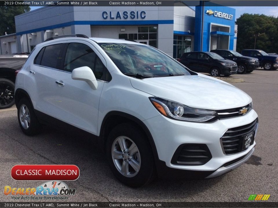 2019 Chevrolet Trax LT AWD Summit White / Jet Black Photo #1