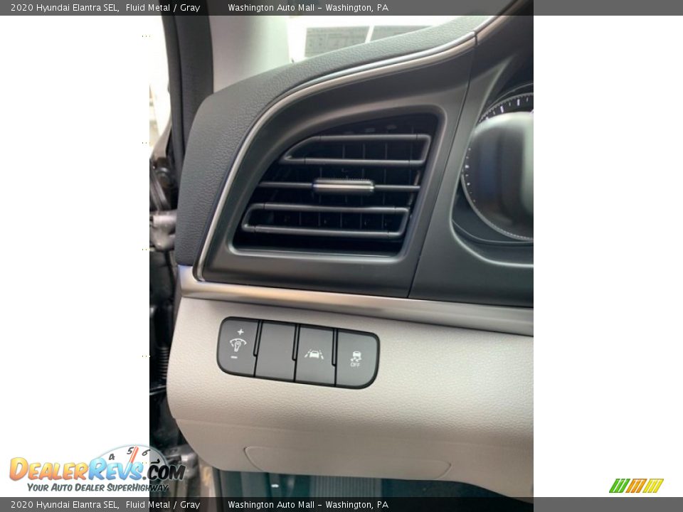 2020 Hyundai Elantra SEL Fluid Metal / Gray Photo #13