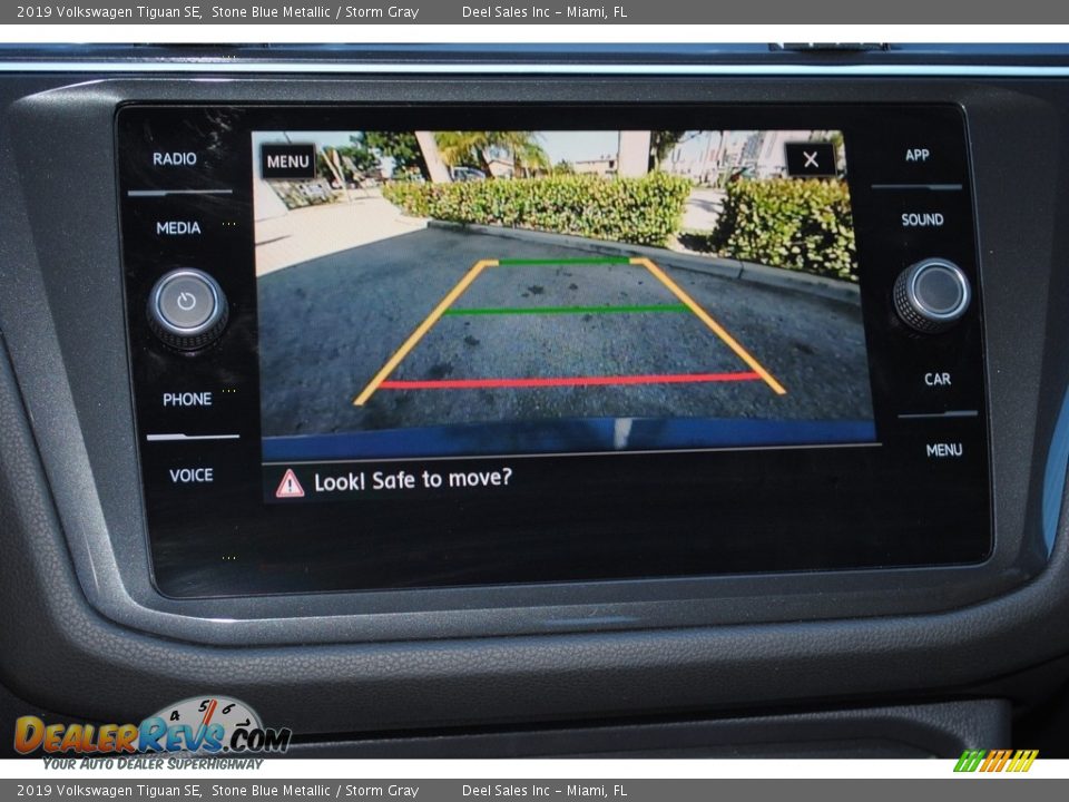 2019 Volkswagen Tiguan SE Stone Blue Metallic / Storm Gray Photo #15