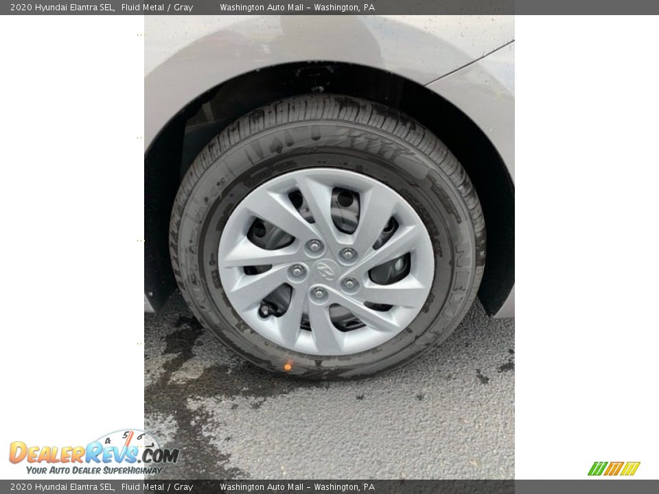 2020 Hyundai Elantra SEL Fluid Metal / Gray Photo #29