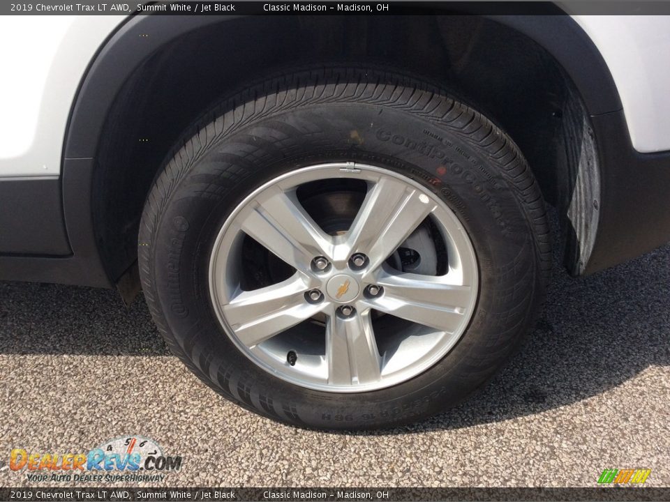 2019 Chevrolet Trax LT AWD Summit White / Jet Black Photo #13