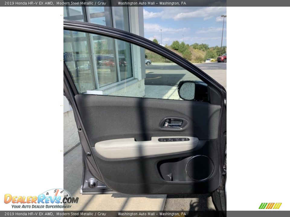 2019 Honda HR-V EX AWD Modern Steel Metallic / Gray Photo #10
