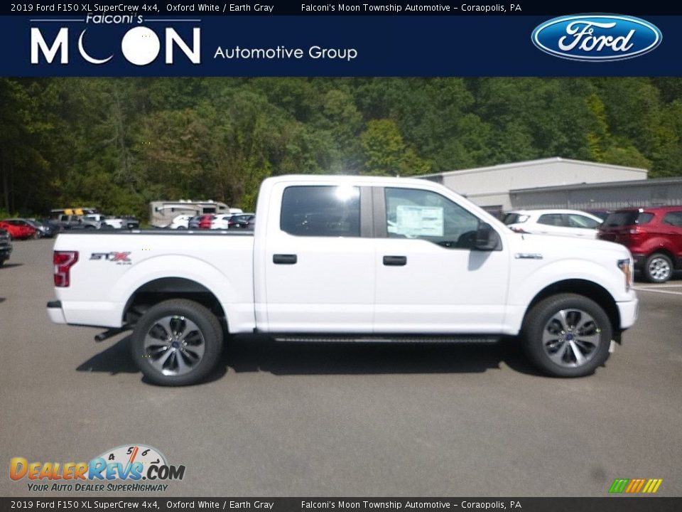 2019 Ford F150 XL SuperCrew 4x4 Oxford White / Earth Gray Photo #1