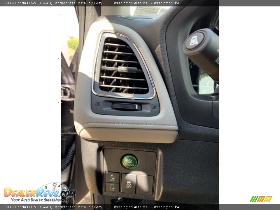 2019 Honda HR-V EX AWD Modern Steel Metallic / Gray Photo #12