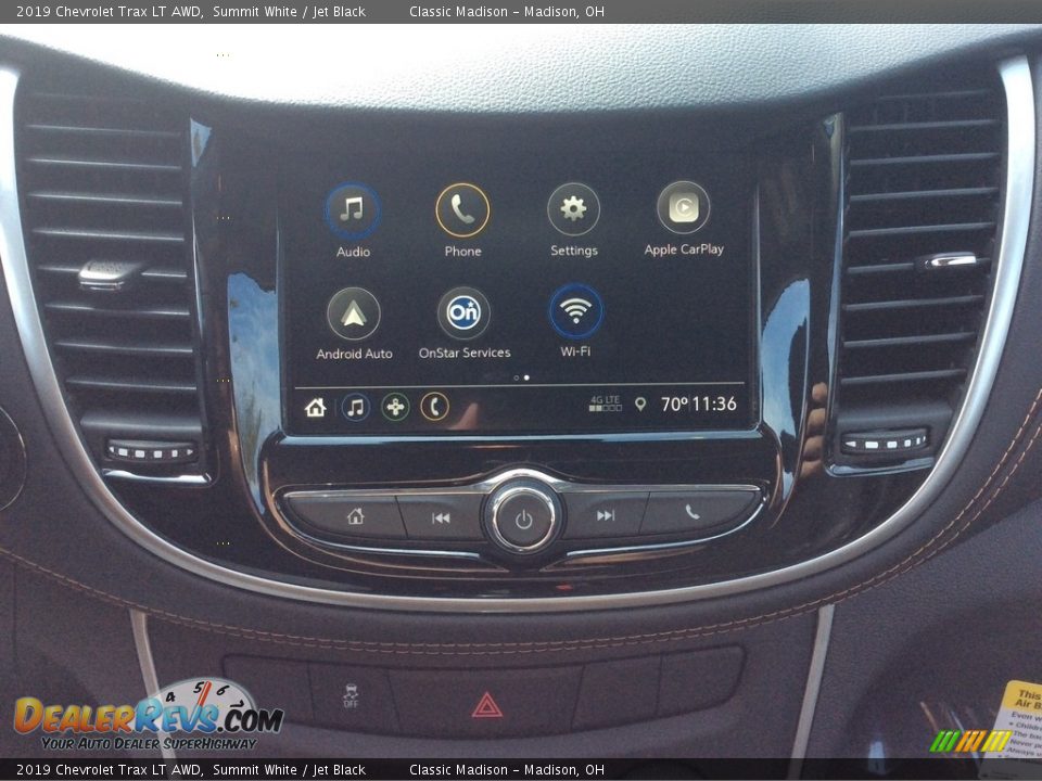 2019 Chevrolet Trax LT AWD Summit White / Jet Black Photo #19