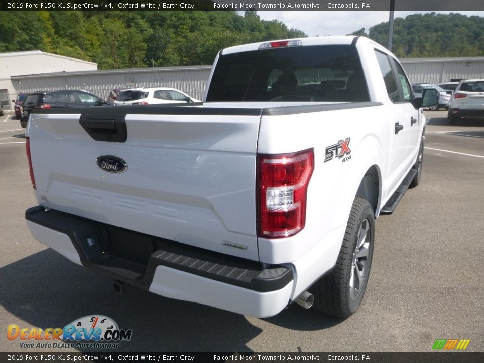 2019 Ford F150 XL SuperCrew 4x4 Oxford White / Earth Gray Photo #2