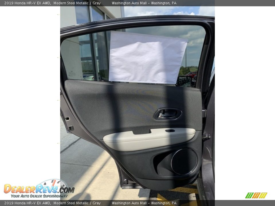 2019 Honda HR-V EX AWD Modern Steel Metallic / Gray Photo #16