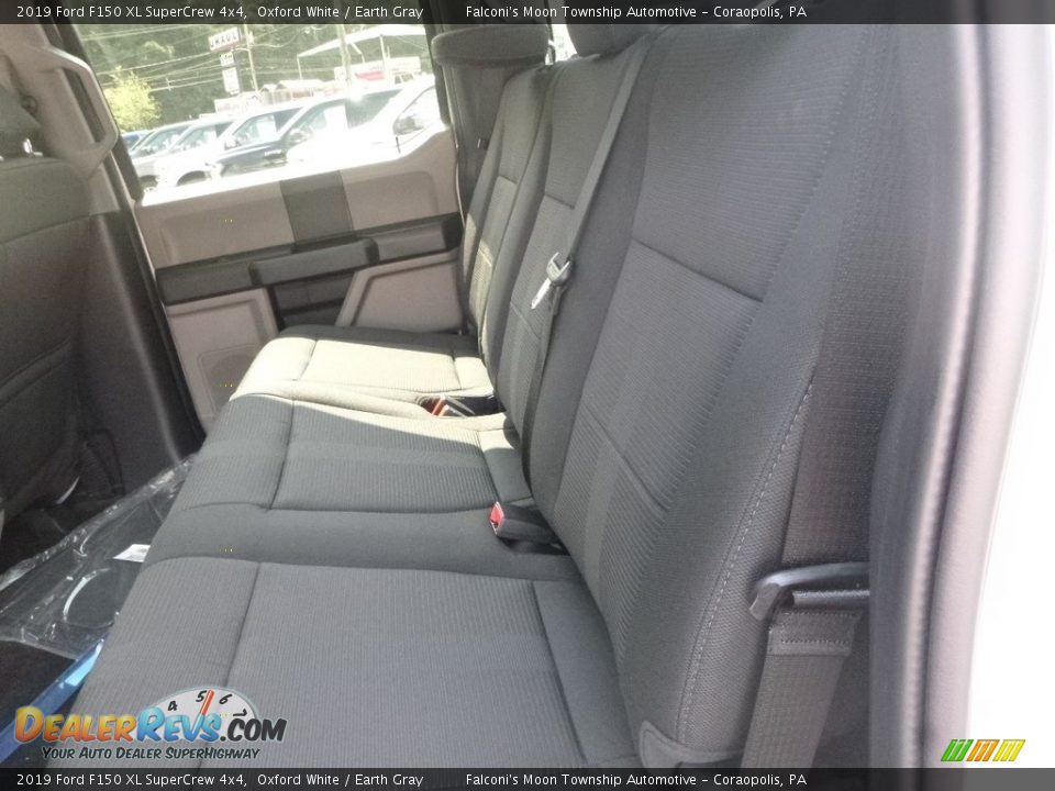 2019 Ford F150 XL SuperCrew 4x4 Oxford White / Earth Gray Photo #8