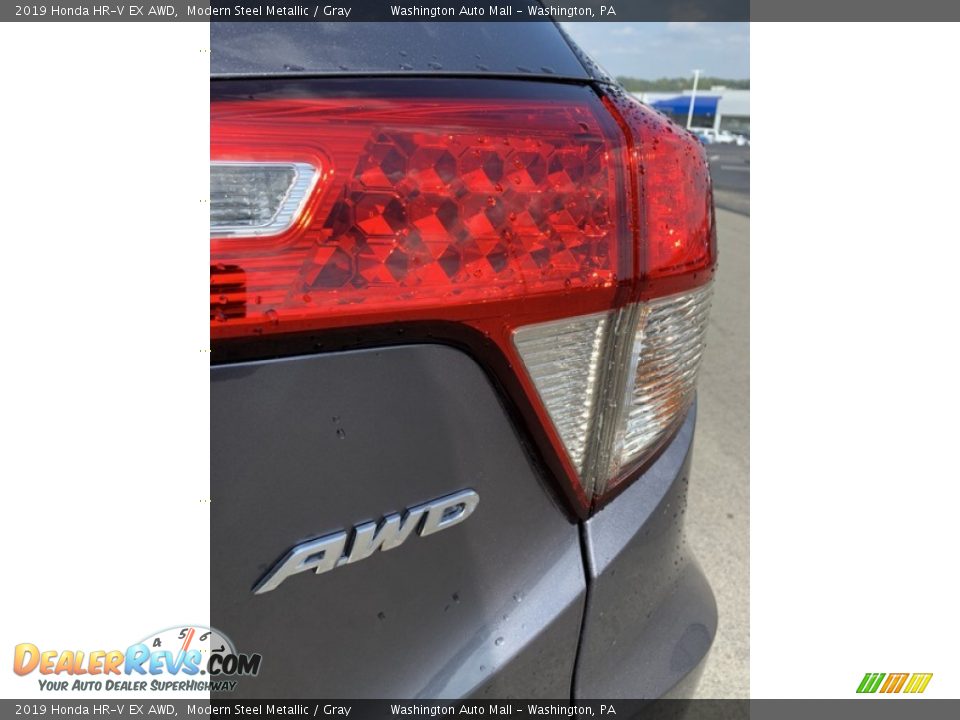 2019 Honda HR-V EX AWD Modern Steel Metallic / Gray Photo #22