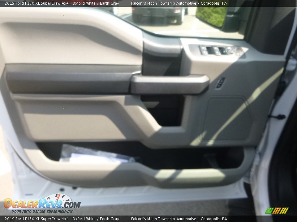 2019 Ford F150 XL SuperCrew 4x4 Oxford White / Earth Gray Photo #11