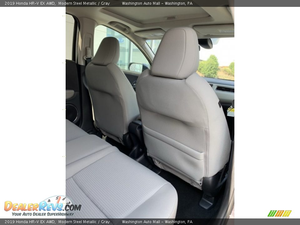2019 Honda HR-V EX AWD Modern Steel Metallic / Gray Photo #25