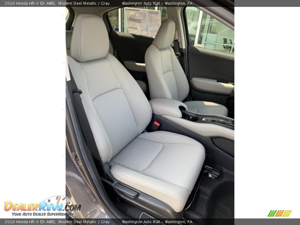 2019 Honda HR-V EX AWD Modern Steel Metallic / Gray Photo #27