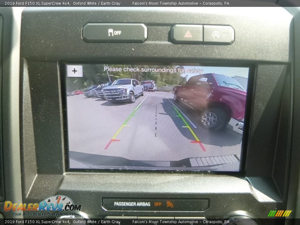 2019 Ford F150 XL SuperCrew 4x4 Oxford White / Earth Gray Photo #14