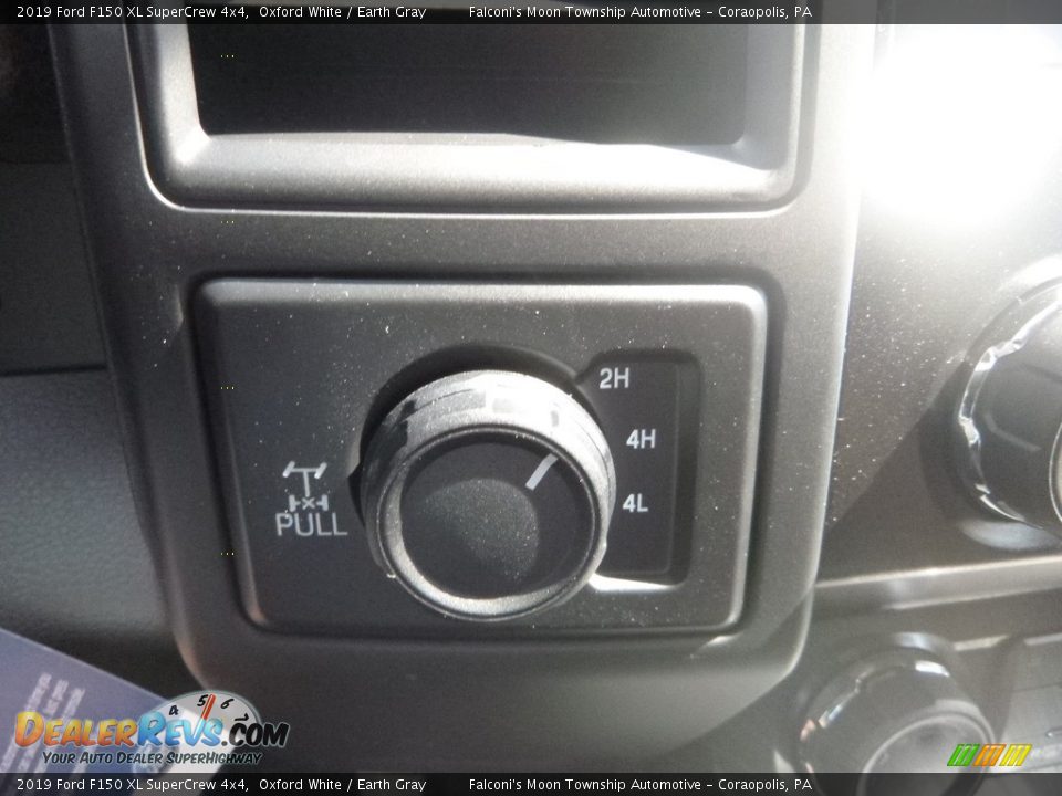 2019 Ford F150 XL SuperCrew 4x4 Oxford White / Earth Gray Photo #15