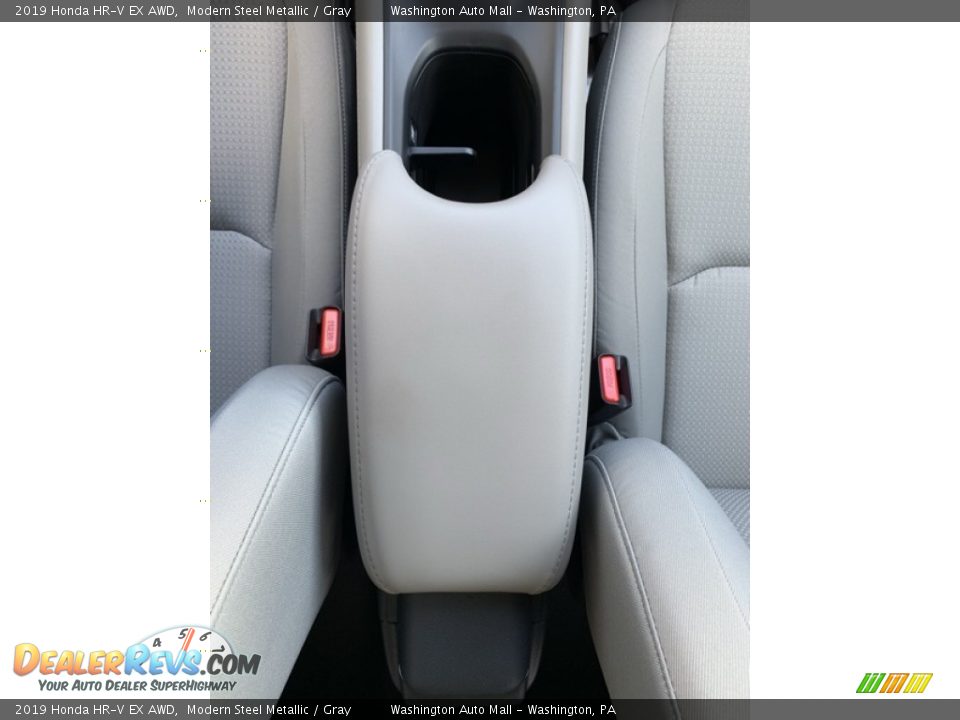 2019 Honda HR-V EX AWD Modern Steel Metallic / Gray Photo #35