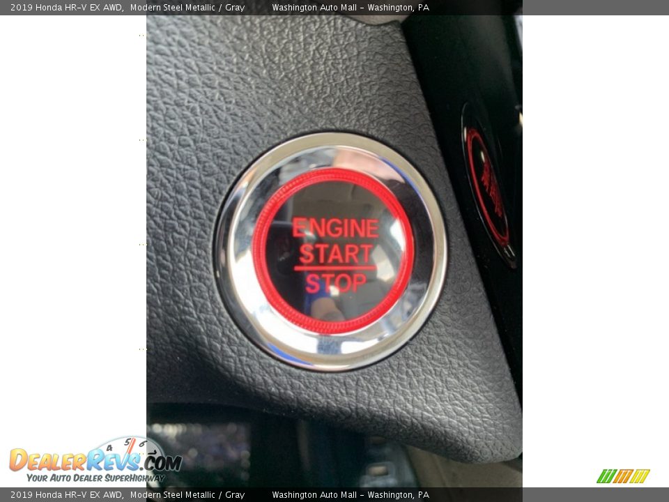 2019 Honda HR-V EX AWD Modern Steel Metallic / Gray Photo #36