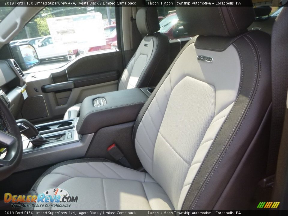 Front Seat of 2019 Ford F150 Limited SuperCrew 4x4 Photo #10