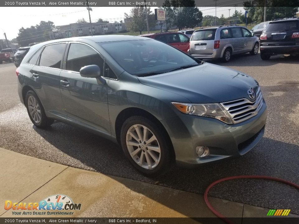 2010 Toyota Venza I4 Aloe Green Metallic / Ivory Photo #6