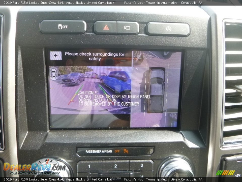 2019 Ford F150 Limited SuperCrew 4x4 Agate Black / Limited Camelback Photo #14