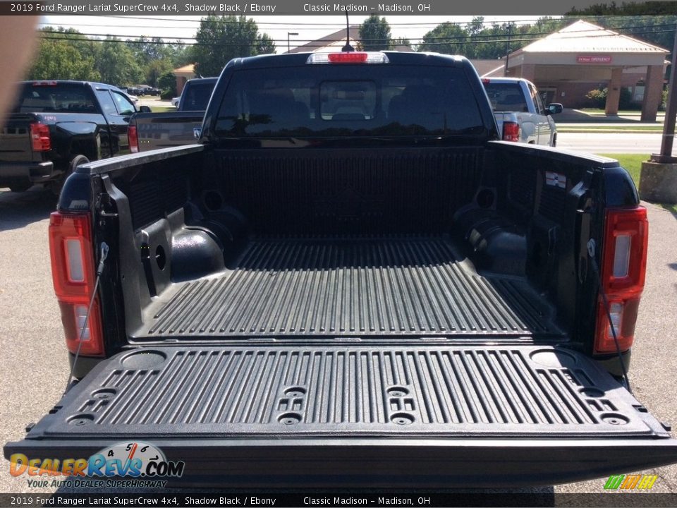 2019 Ford Ranger Lariat SuperCrew 4x4 Shadow Black / Ebony Photo #9