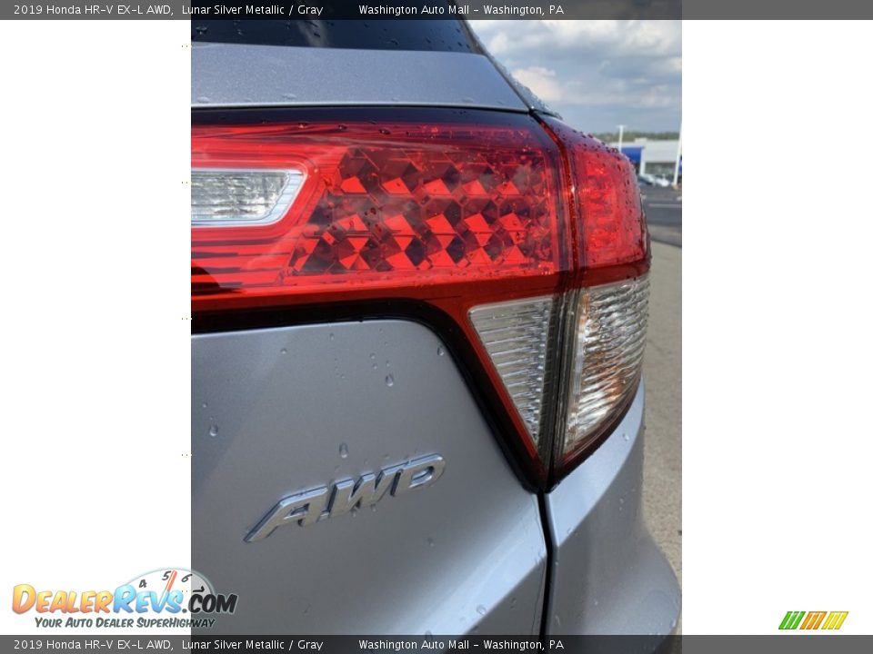2019 Honda HR-V EX-L AWD Lunar Silver Metallic / Gray Photo #20