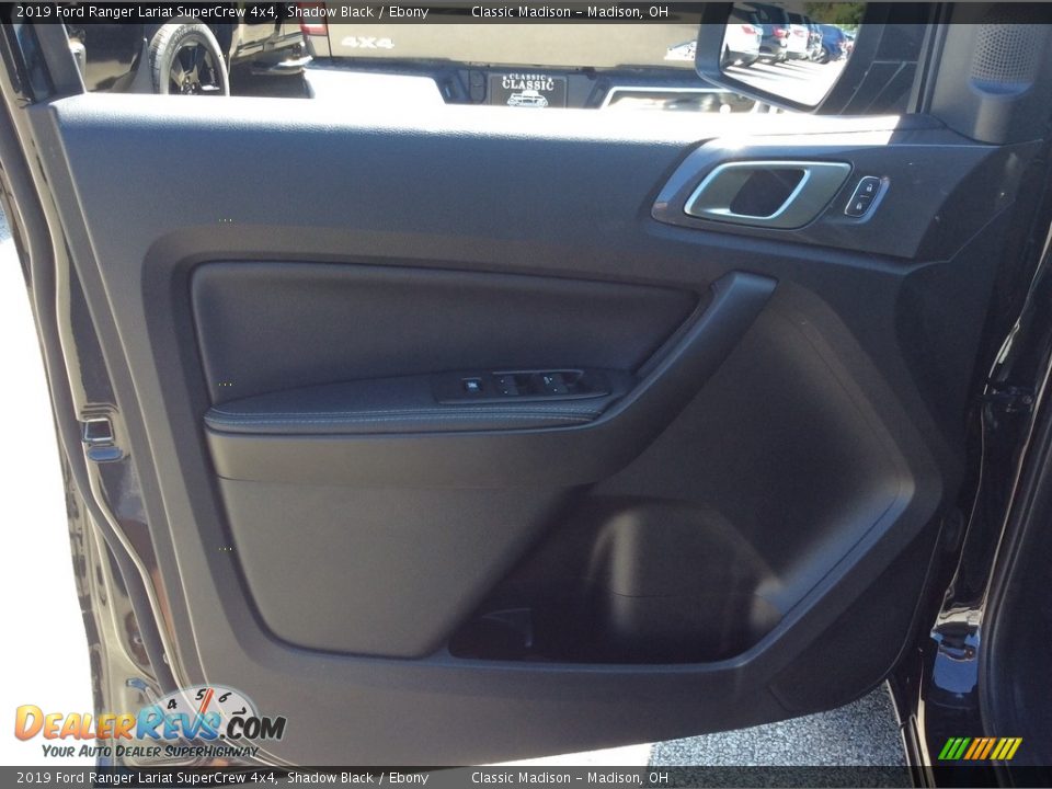 2019 Ford Ranger Lariat SuperCrew 4x4 Shadow Black / Ebony Photo #16