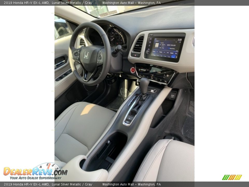 2019 Honda HR-V EX-L AWD Lunar Silver Metallic / Gray Photo #26