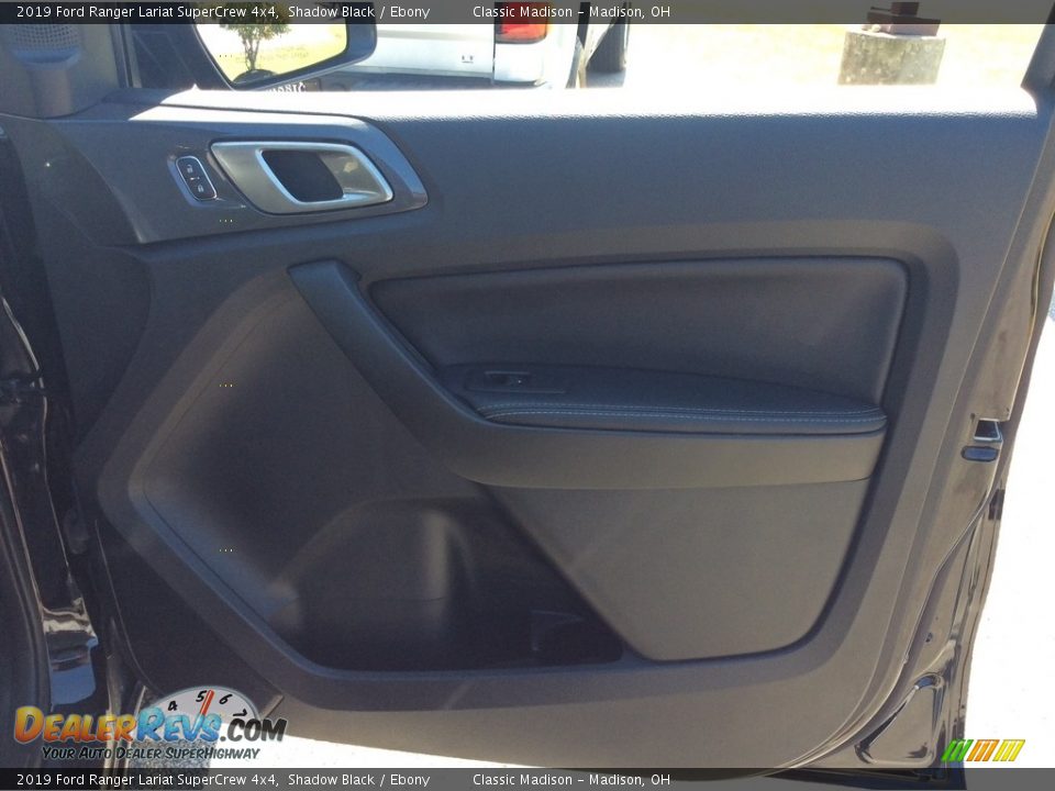2019 Ford Ranger Lariat SuperCrew 4x4 Shadow Black / Ebony Photo #23