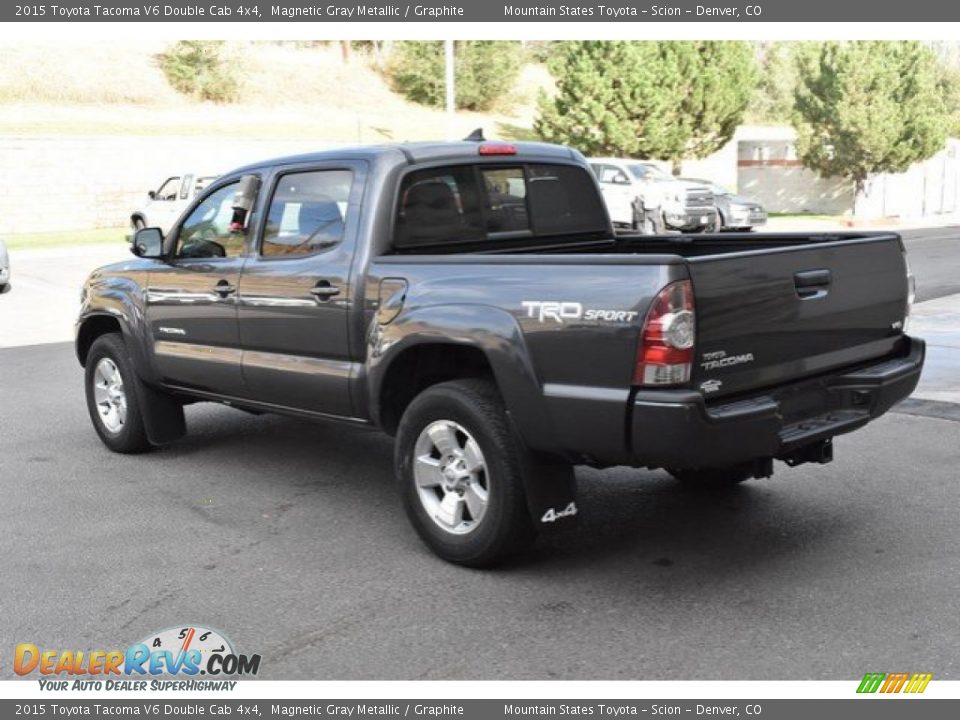 2015 Toyota Tacoma V6 Double Cab 4x4 Magnetic Gray Metallic / Graphite Photo #4