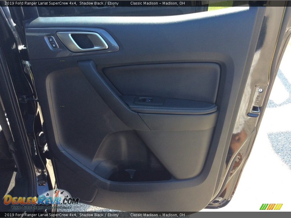 2019 Ford Ranger Lariat SuperCrew 4x4 Shadow Black / Ebony Photo #25