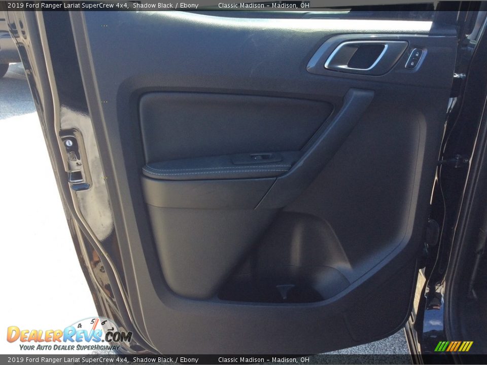 2019 Ford Ranger Lariat SuperCrew 4x4 Shadow Black / Ebony Photo #27