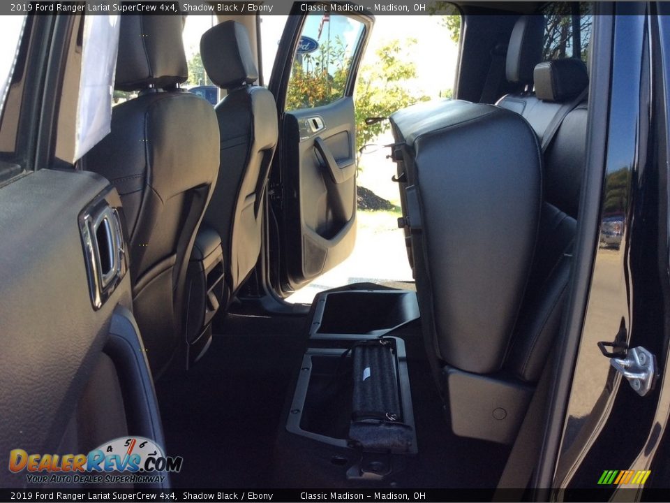 2019 Ford Ranger Lariat SuperCrew 4x4 Shadow Black / Ebony Photo #29