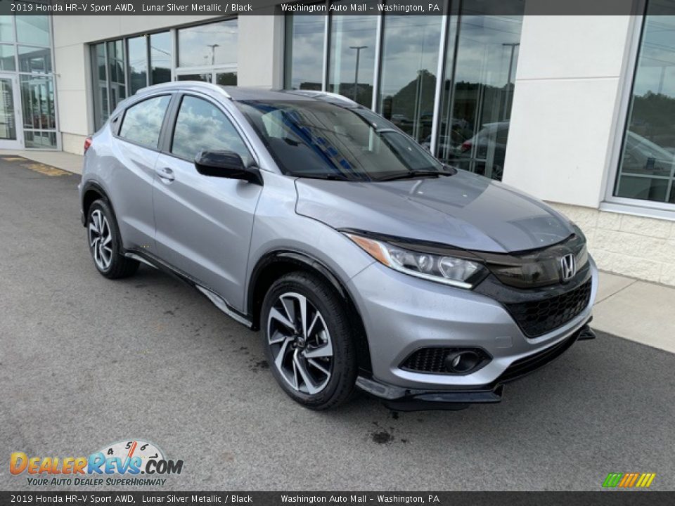 2019 Honda HR-V Sport AWD Lunar Silver Metallic / Black Photo #2