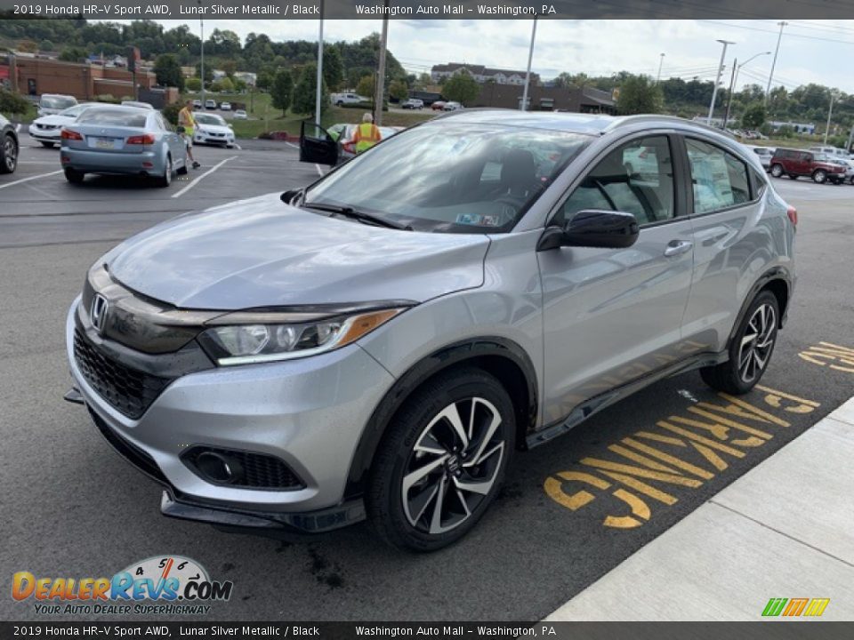 2019 Honda HR-V Sport AWD Lunar Silver Metallic / Black Photo #4