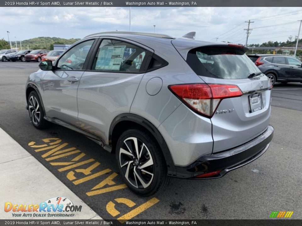 2019 Honda HR-V Sport AWD Lunar Silver Metallic / Black Photo #5