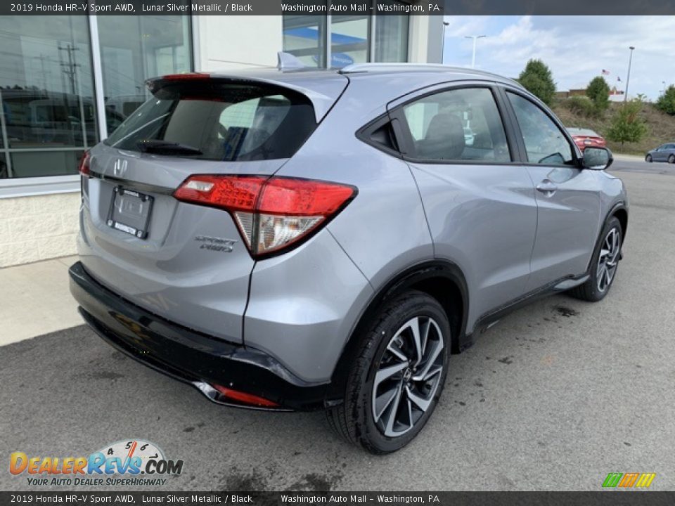 2019 Honda HR-V Sport AWD Lunar Silver Metallic / Black Photo #7