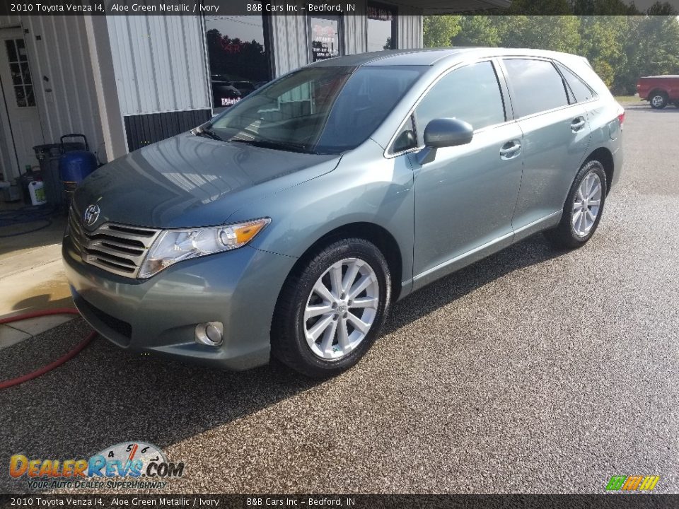 2010 Toyota Venza I4 Aloe Green Metallic / Ivory Photo #26