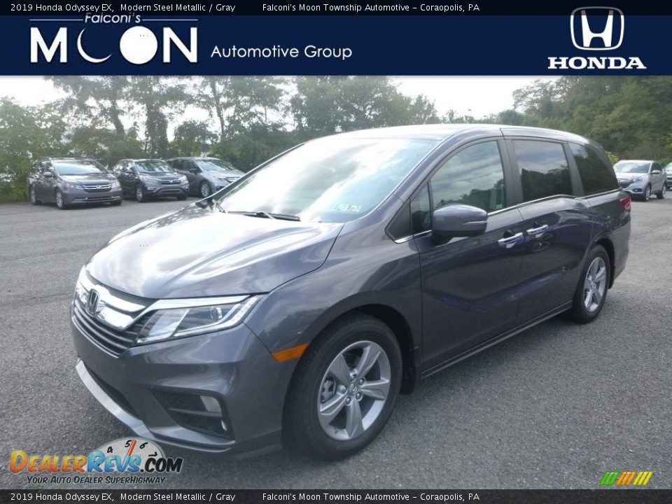 2019 Honda Odyssey EX Modern Steel Metallic / Gray Photo #1