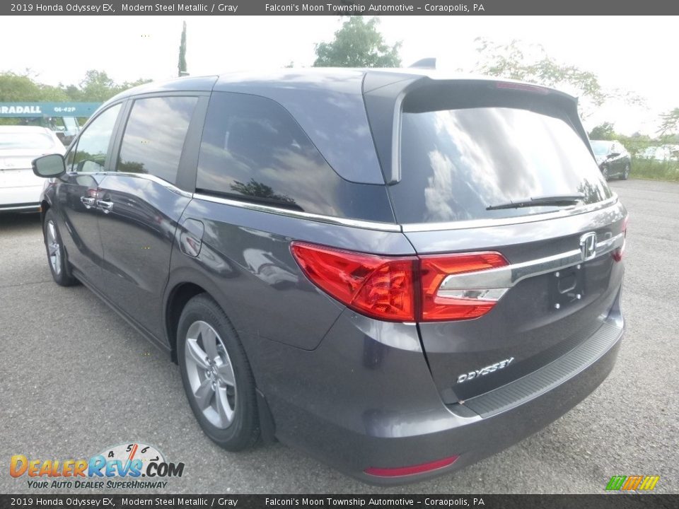 2019 Honda Odyssey EX Modern Steel Metallic / Gray Photo #2