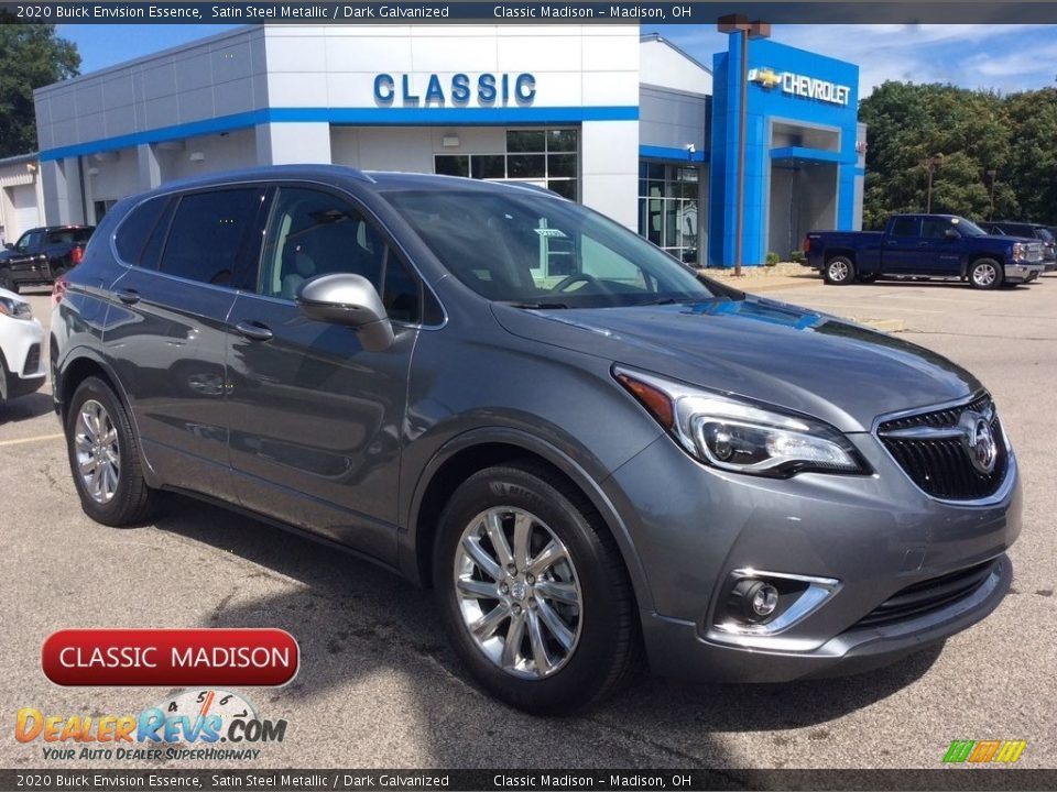 2020 Buick Envision Essence Satin Steel Metallic / Dark Galvanized Photo #1