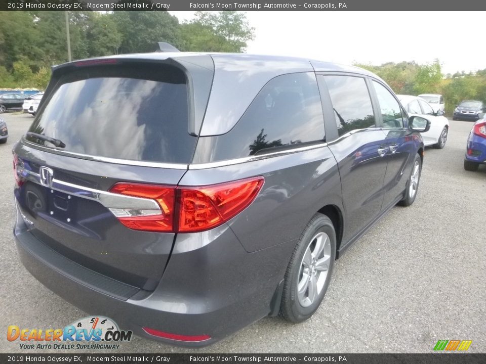2019 Honda Odyssey EX Modern Steel Metallic / Gray Photo #4