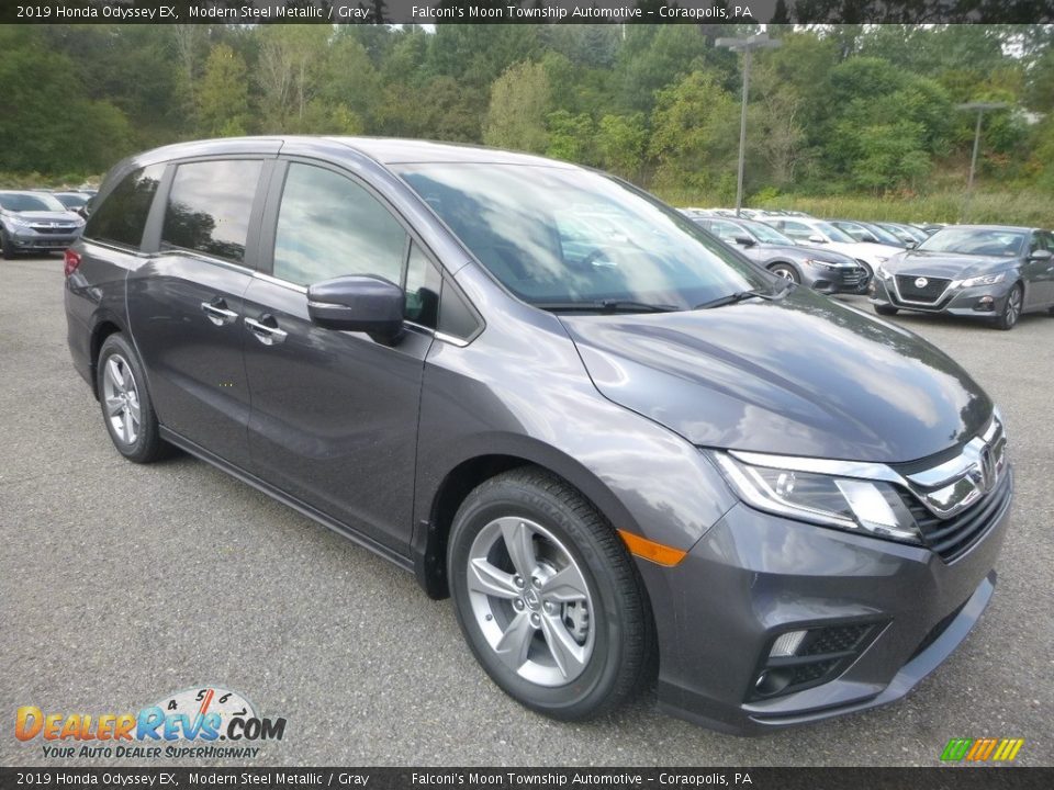 2019 Honda Odyssey EX Modern Steel Metallic / Gray Photo #5