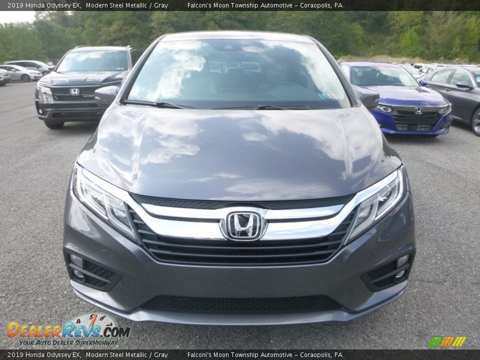 2019 Honda Odyssey EX Modern Steel Metallic / Gray Photo #6