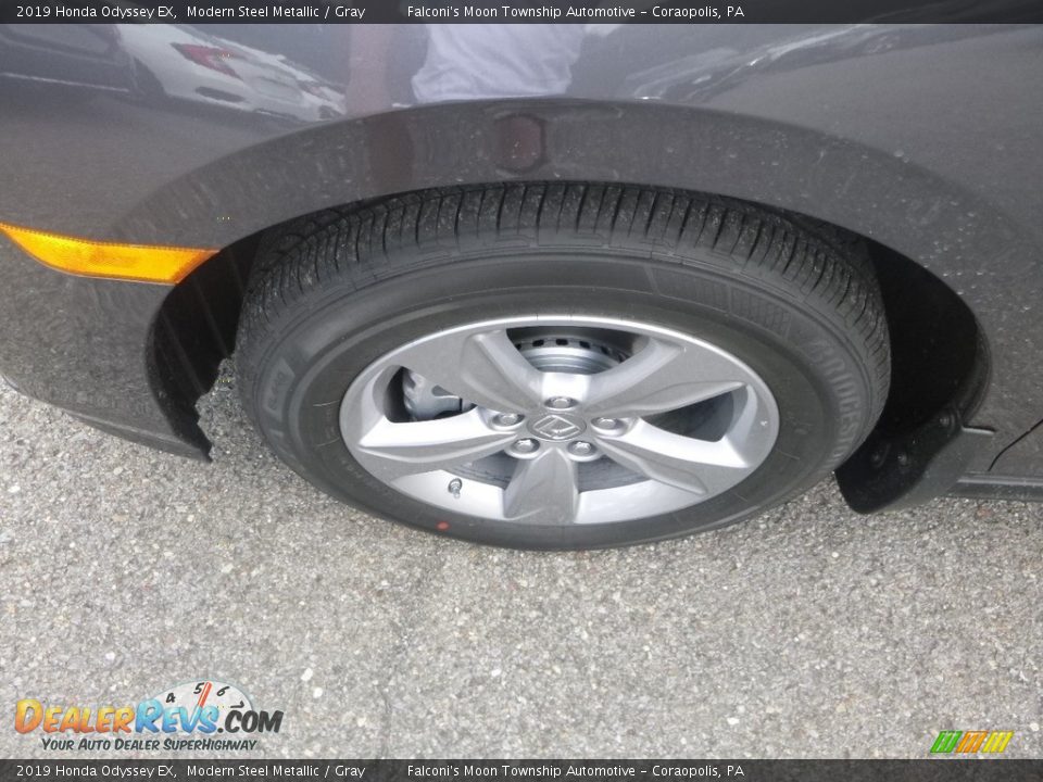 2019 Honda Odyssey EX Modern Steel Metallic / Gray Photo #7