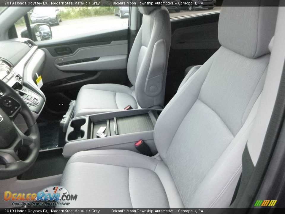 2019 Honda Odyssey EX Modern Steel Metallic / Gray Photo #8
