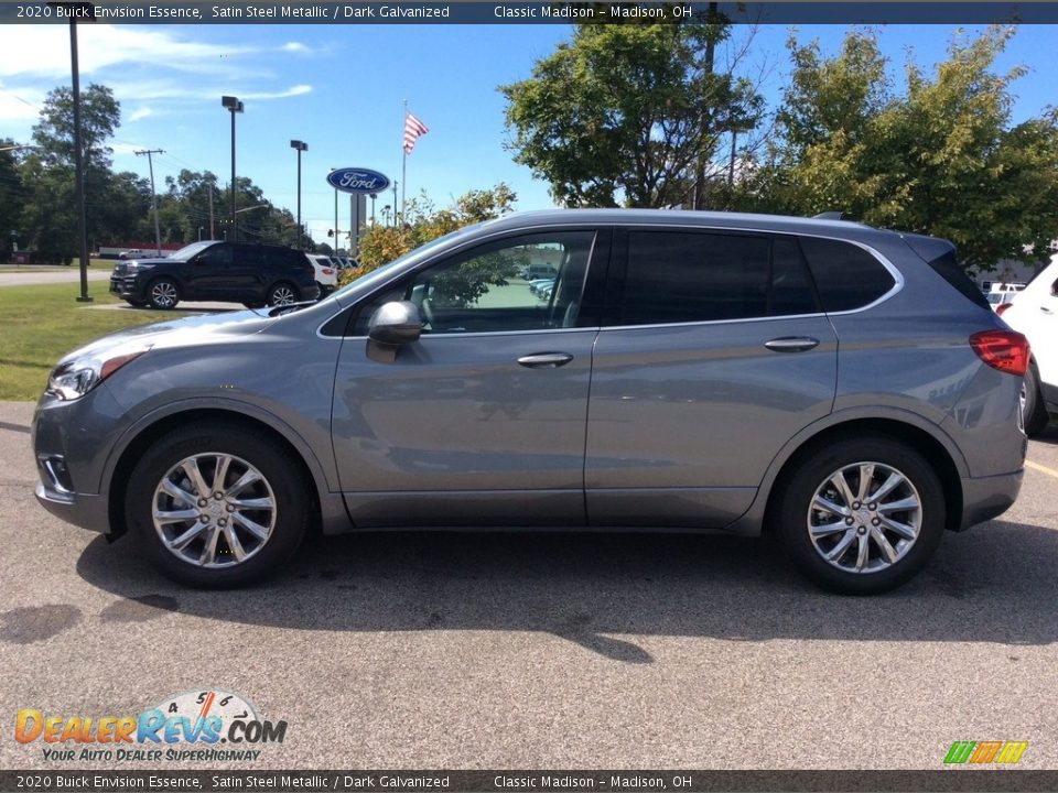 2020 Buick Envision Essence Satin Steel Metallic / Dark Galvanized Photo #6