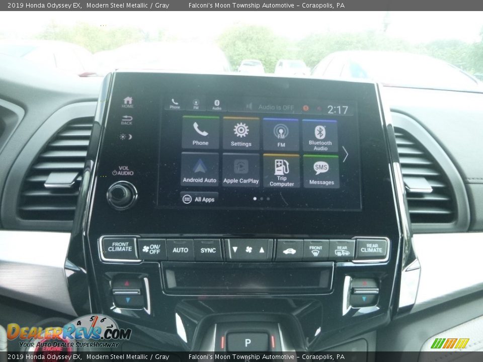 2019 Honda Odyssey EX Modern Steel Metallic / Gray Photo #13