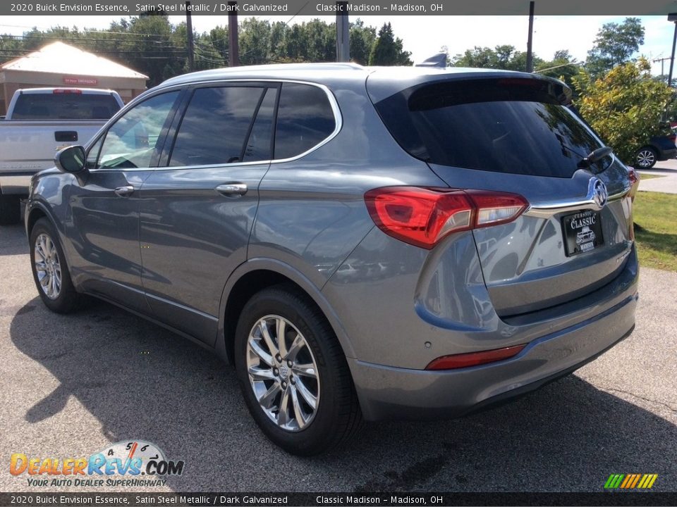 2020 Buick Envision Essence Satin Steel Metallic / Dark Galvanized Photo #7